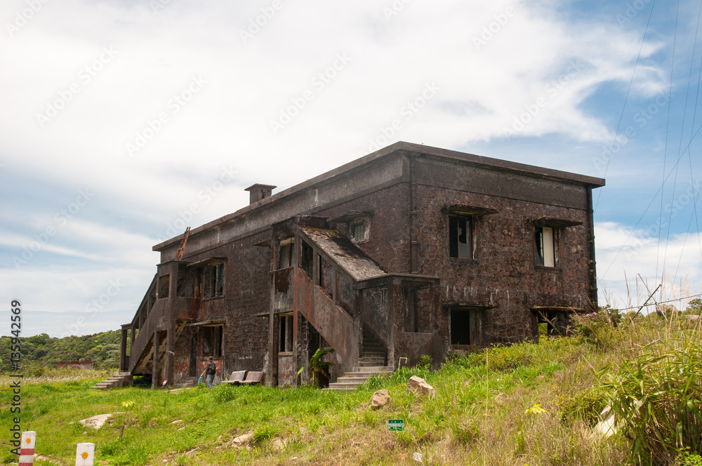 Ghost town Bokor Hill station near the town of Kampot. Cambodia