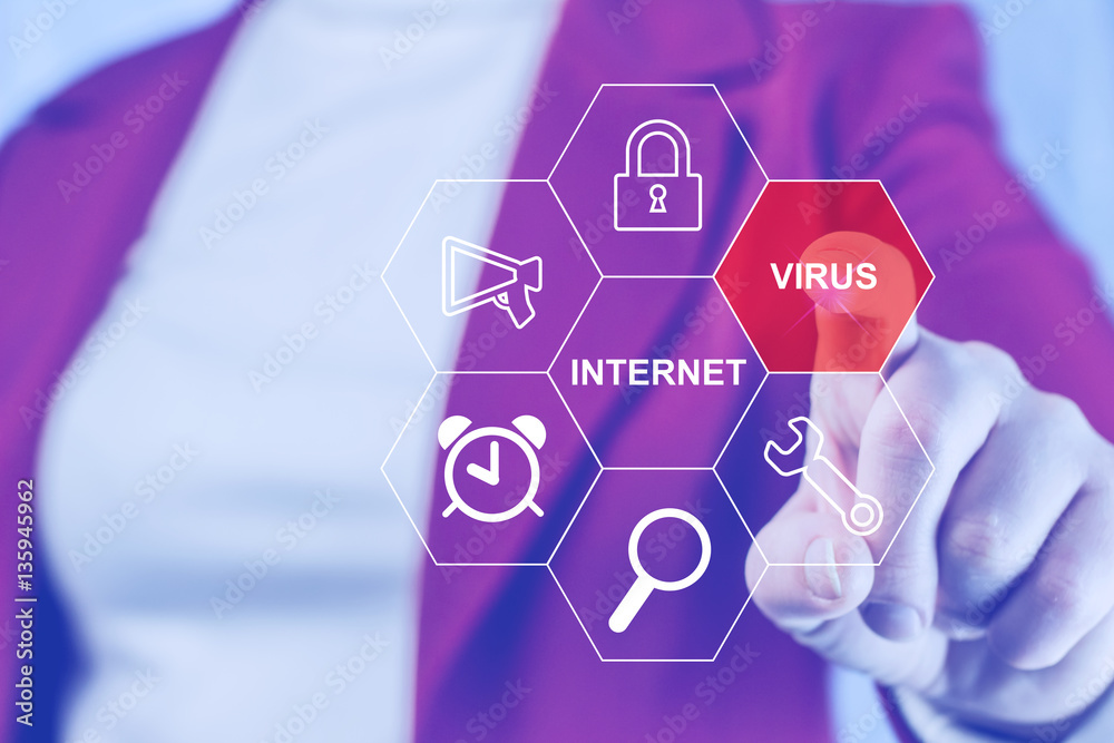 Touch button security, the word virus is pressed Touch button security, the word virus is pressed
