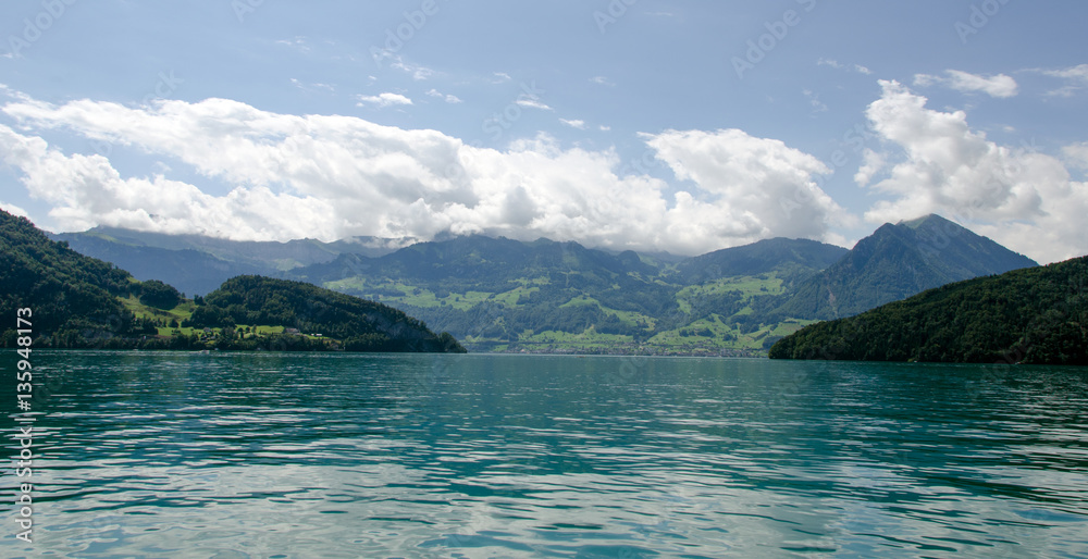 Schweizer Idylle mit See und Abendhimmel zum Träumen: See, Urlaub, Auszeit, Entspannung, Meditation, Unendlichkeit :)