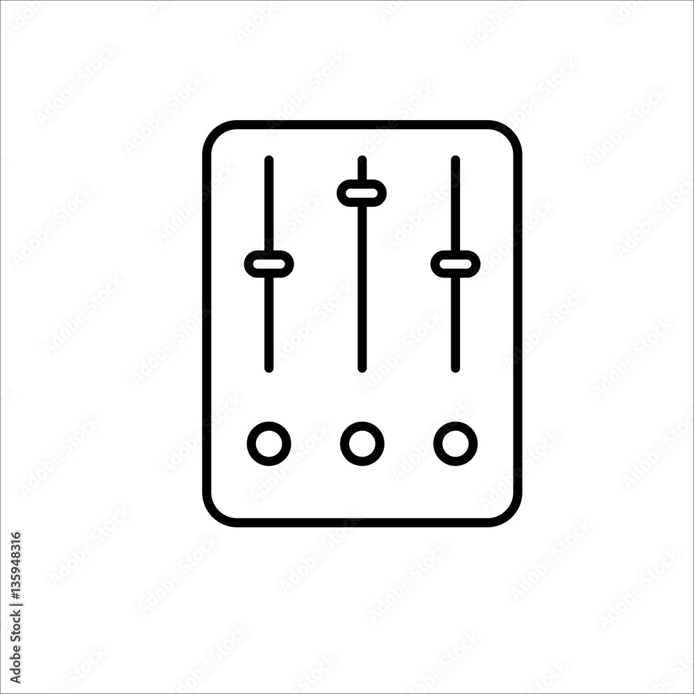 setting icon on white background setting icon on white background