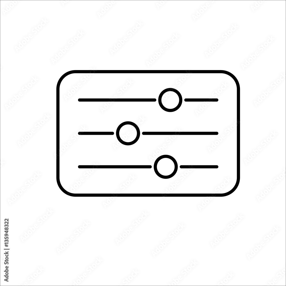setting icon on white background setting icon on white background