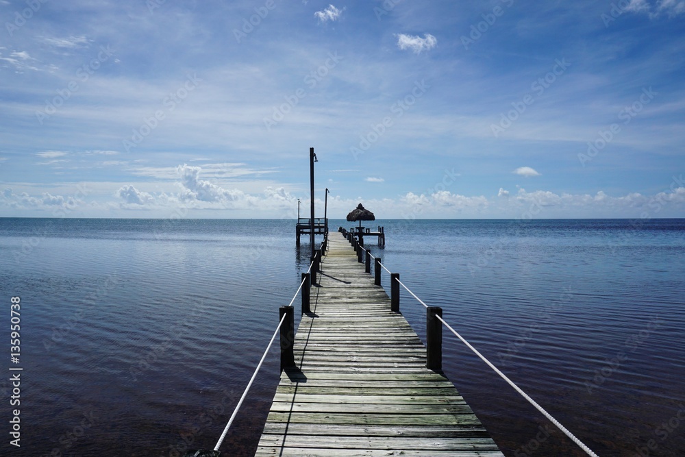 Holzsteg auf den Florida Keys