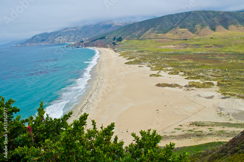 California Coastline by Point Sur Lighthouse