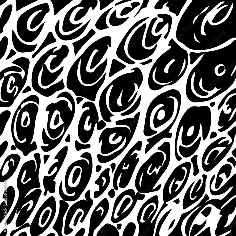 black and white abstract hand drawn black and white abstract hand drawn