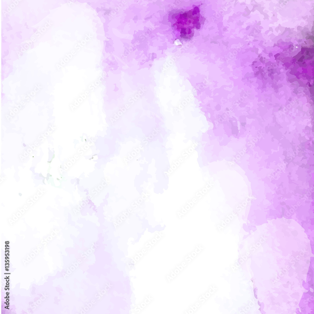 purple watercolor abstract texture, vector, illustration