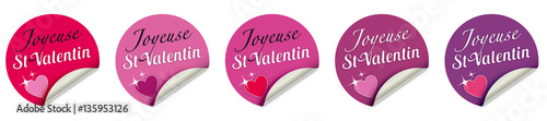 JOYEUSE SAINT-VALENTIN ÉTIQUETTE