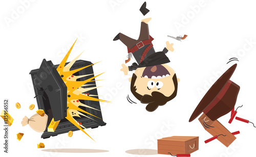 explosion de coffre-fort