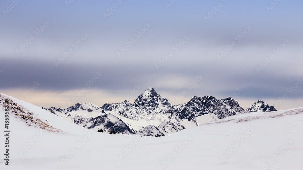 Gipfelpanorama Alpen