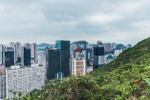  Residential district in Aberdeen and Ap Lei Chau of Hong Kong