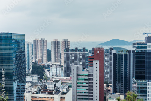  Residential district in Aberdeen and Ap Lei Chau of Hong Kong © kingrobert