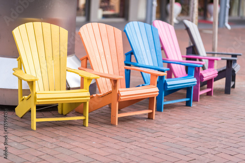Colorful chairs