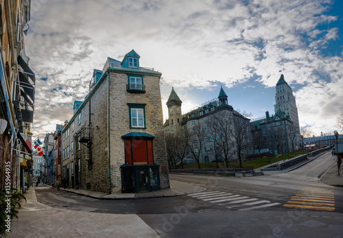 Architecture of Old Quebec - Quebec City, Canada
