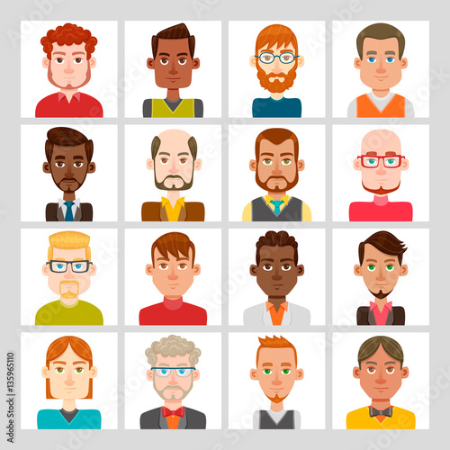 Men avatar set