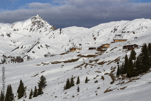 Rastkogel mountain in Austria, 2015 photo