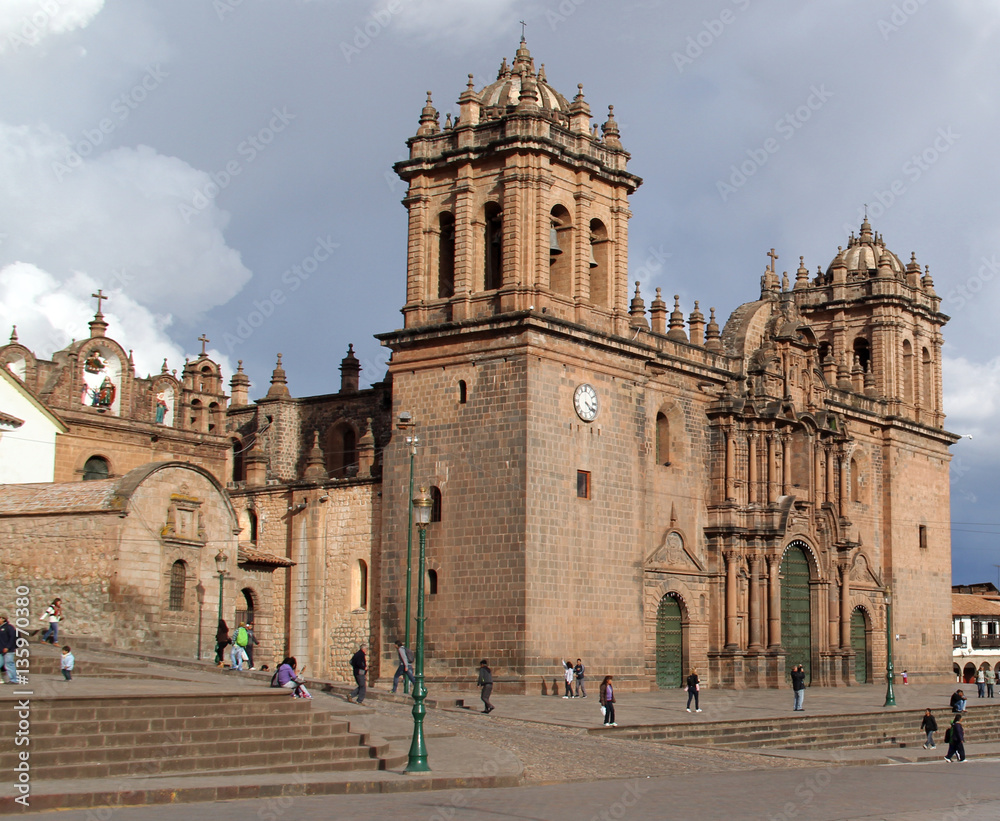 Cuzco Cathedral In The Afternoon