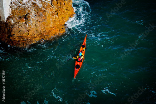 Rowing under the Golden Gate Bridge © Anchor