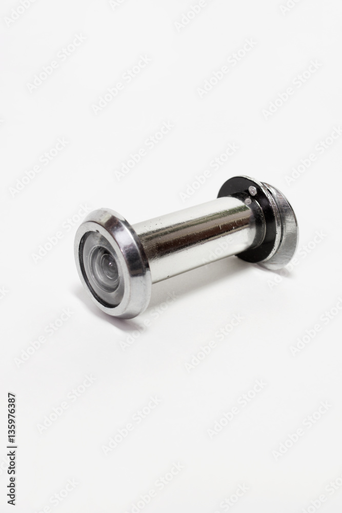 peephole Door viewer. For front door installation. Non-electroni peephole Door viewer. For front door installation. Non-electroni