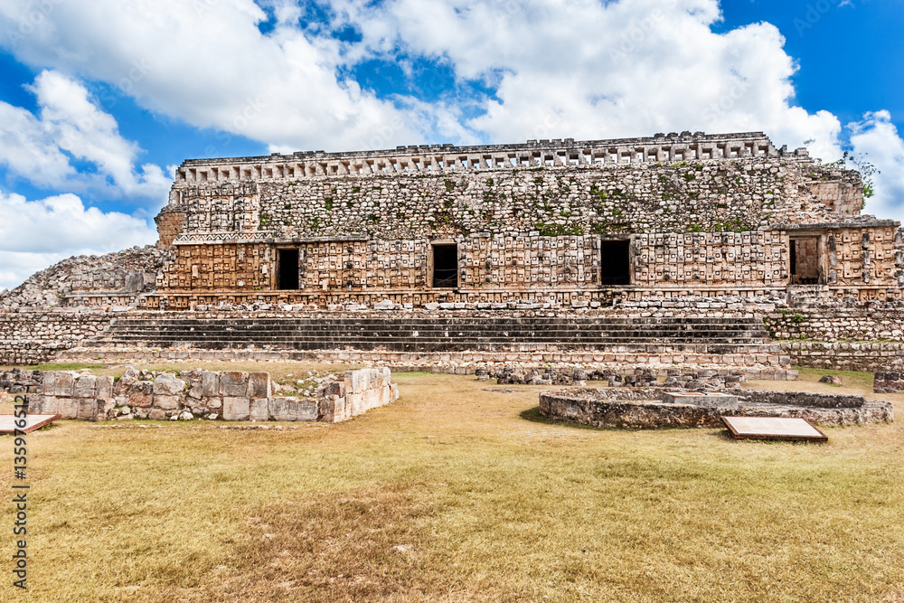 Codz Poop - the Mayan Palace of the Masks, Kabah, Mexico Codz Poop - the Mayan Palace of the Masks, Kabah, Mexico