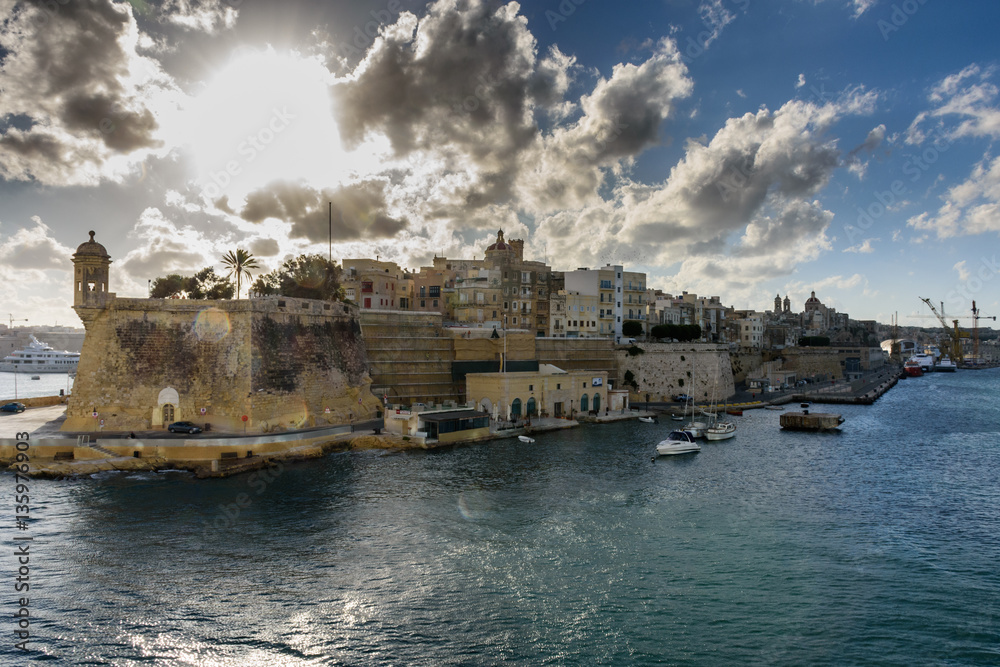 La Valletta from the ship