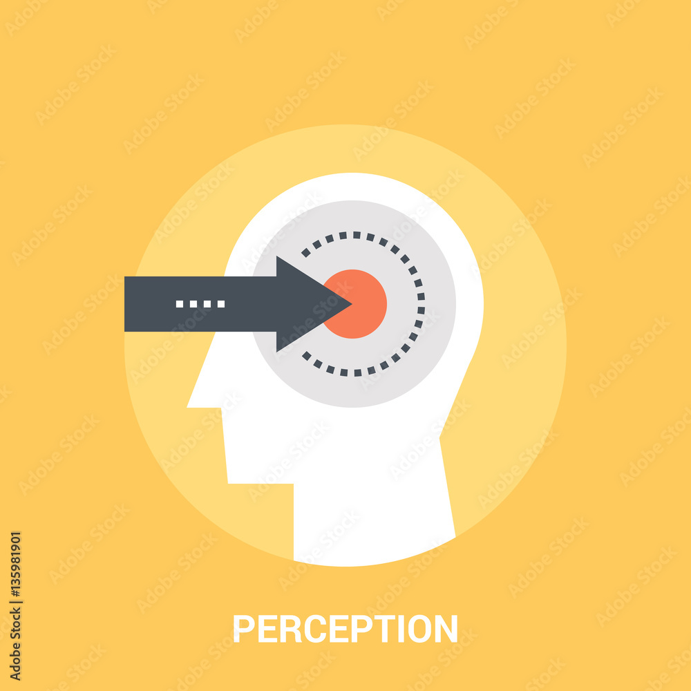 perception icon concept perception icon concept