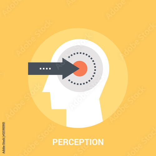 perception icon concept photo