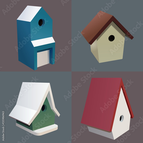 birdhouses