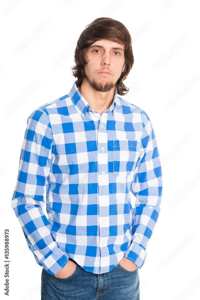 Portrait handsome of a young man Portrait handsome of a young man