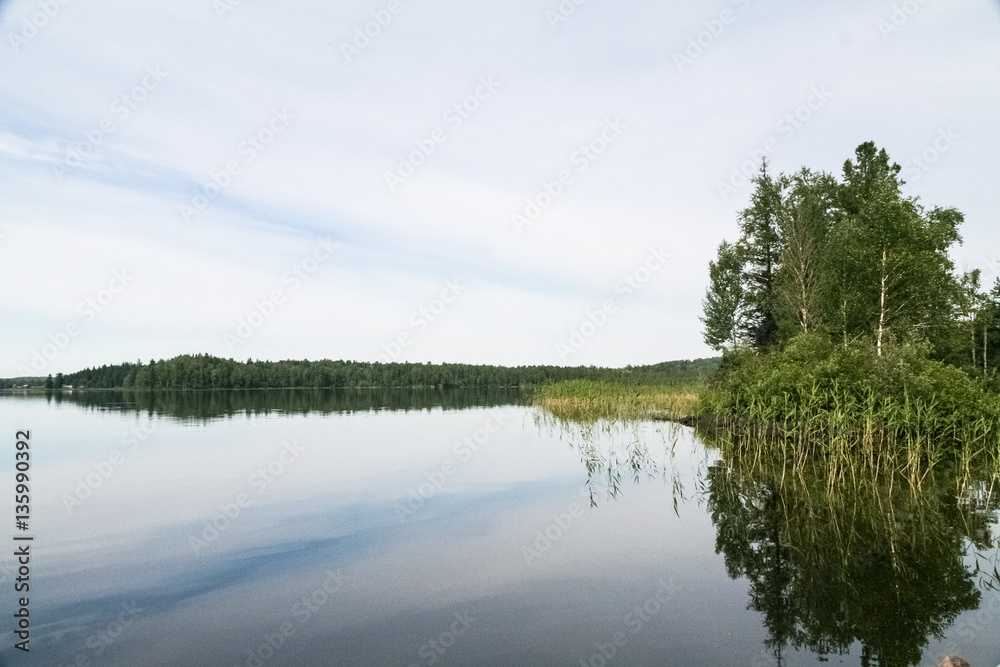Beautiful siberian lakes. Russia