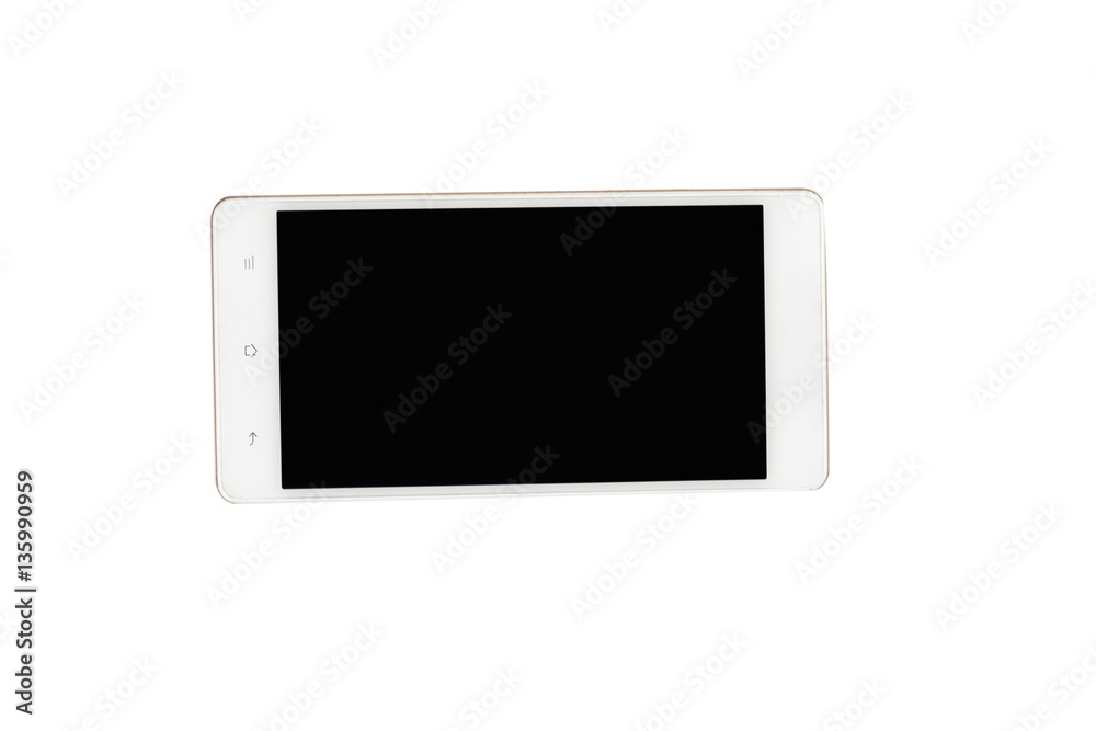 isolated mobile phone on white background isolated mobile phone on white background