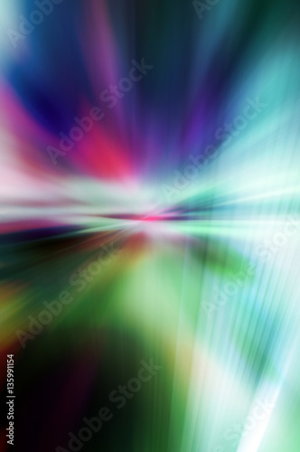 Abstract background in green, blue, purple, pink and red colors