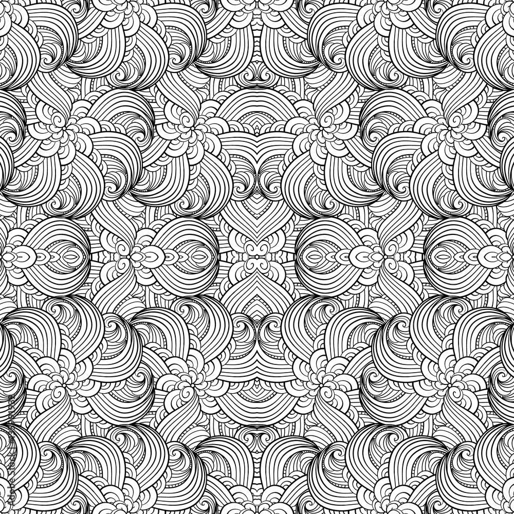 Fantasy decorative ornamental seamless pattern Fantasy decorative ornamental seamless pattern