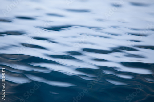 Blue water abstract background