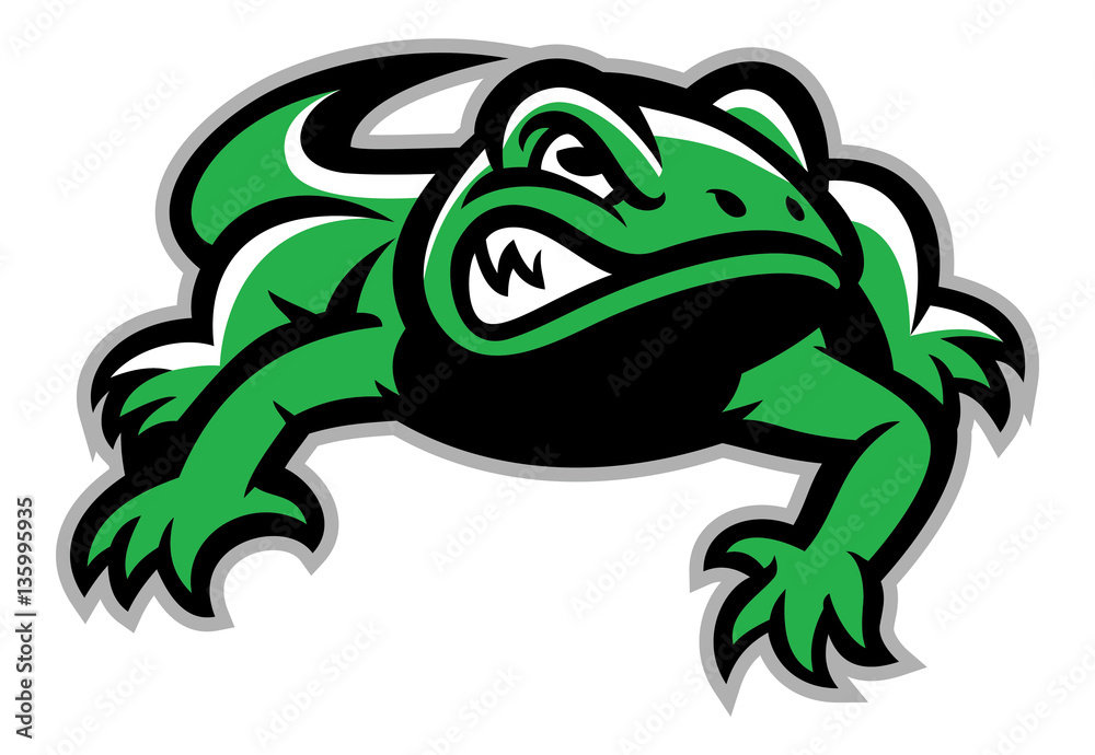 Naklejka premium Lizard