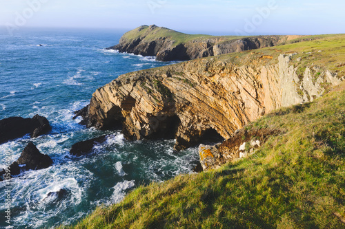 St David's Channel meets the Pembrokeshire Coast