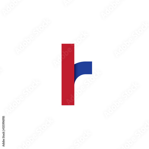 Free Download Initial Letter LR Rounded Lowercase Logo - GFXLoad