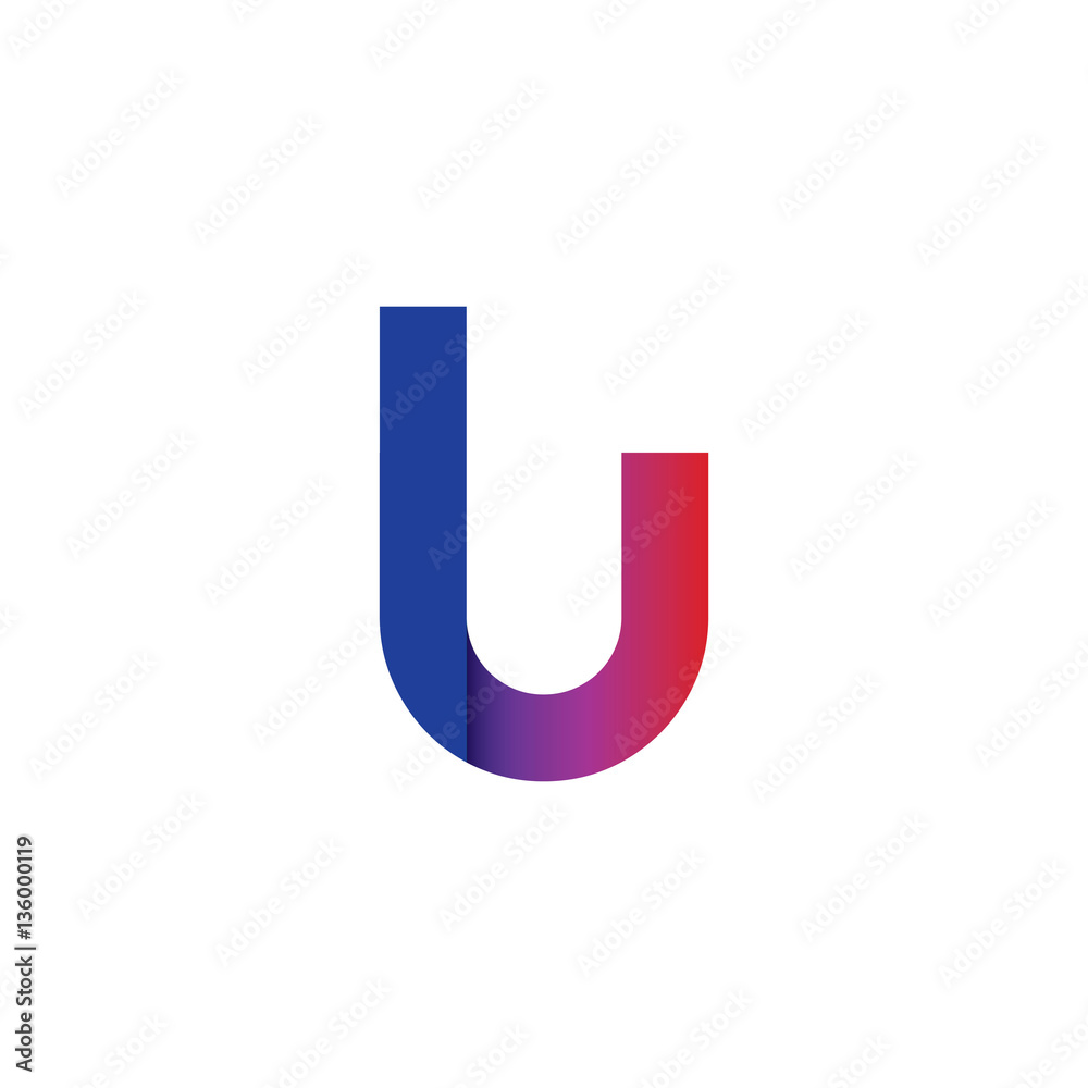 Initial Letter LU Rounded Lowercase Logo Initial Letter LU Rounded Lowercase Logo