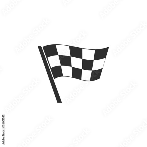 Flag - vector icon.