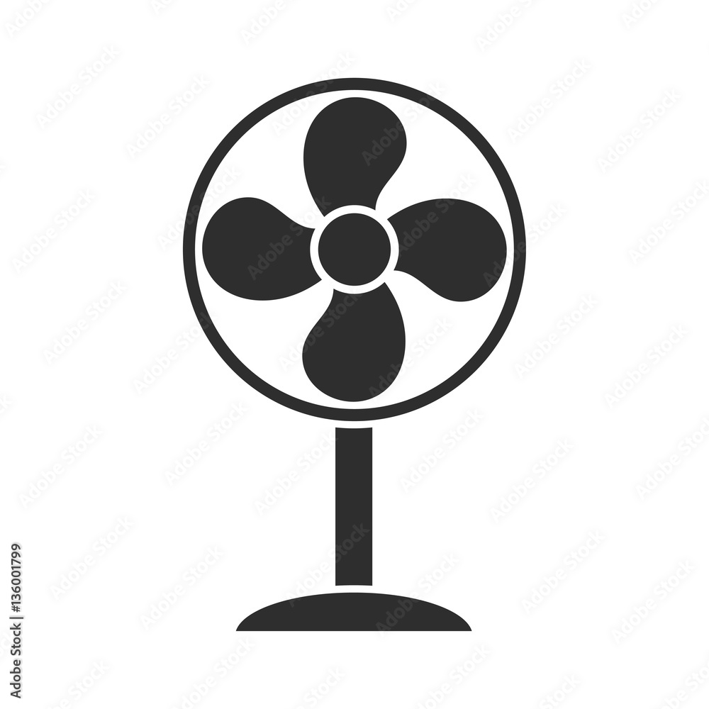 Fan - vector icon.