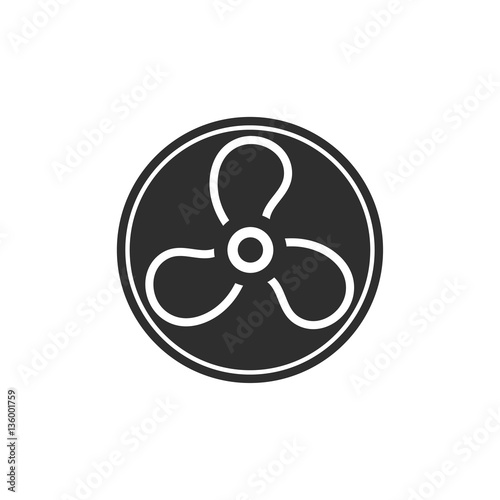 Fan - vector icon.