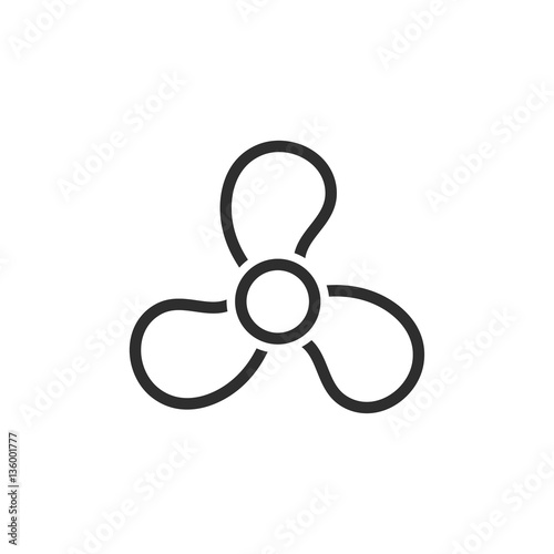 Fan - vector icon.