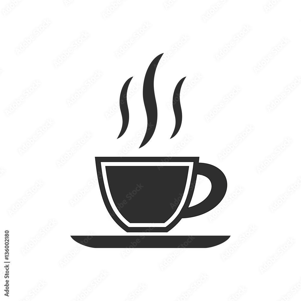 Coffee cup - vector icon. Coffee cup - vector icon.