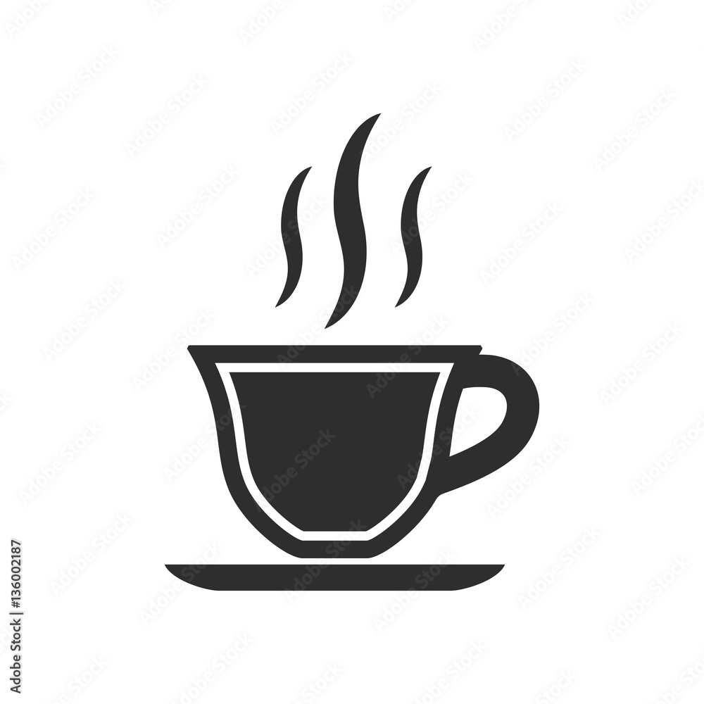 Coffee cup - vector icon. Coffee cup - vector icon.