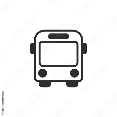 Bus - vector icon.