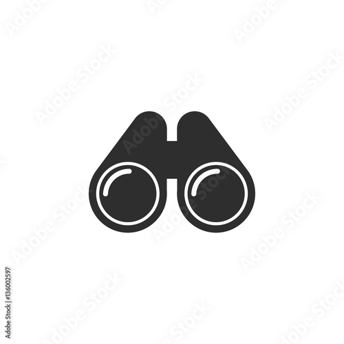 Binocular - vector icon.