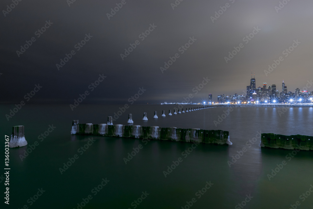 Lake Michigan at Night Lake Michigan at Night