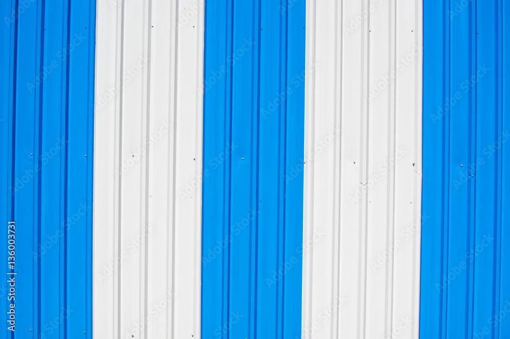 Beautiful blue color of zinc aluminum wall texture background Stock Photo Adobe Stock