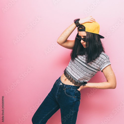 Free: Photo of Woman Wearing Black Crop Top - nohat.cc