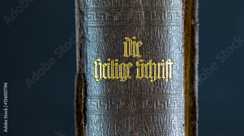 Εκτύπωση καμβά alte Bibel, die heilige Schrift