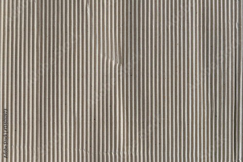 Fototapeta Naklejka Na Ścianę i Meble -  Corrugated cardboard sheet texture useful as a background