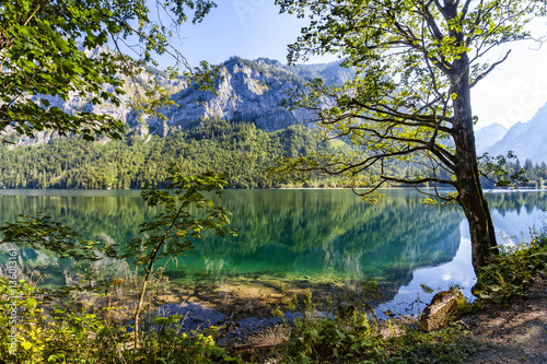 Fototapeta Naklejka Na Ścianę i Meble -  Lake Leopoldsteiner near Eisenerz in Styria, Austria